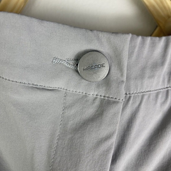 Macade Golf Pants Womens Size 42 Regular Slim Fit Khaki Performance Worn Once - Picture 2 of 11